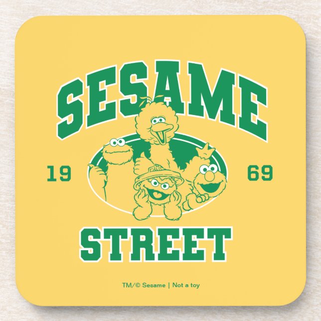 Sesame Street | Vintage 1969 Coaster (Front)
