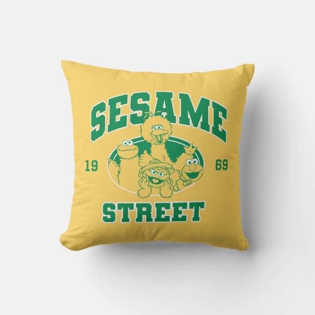 Sesame Street | Vintage 1969 Cushion (Front)