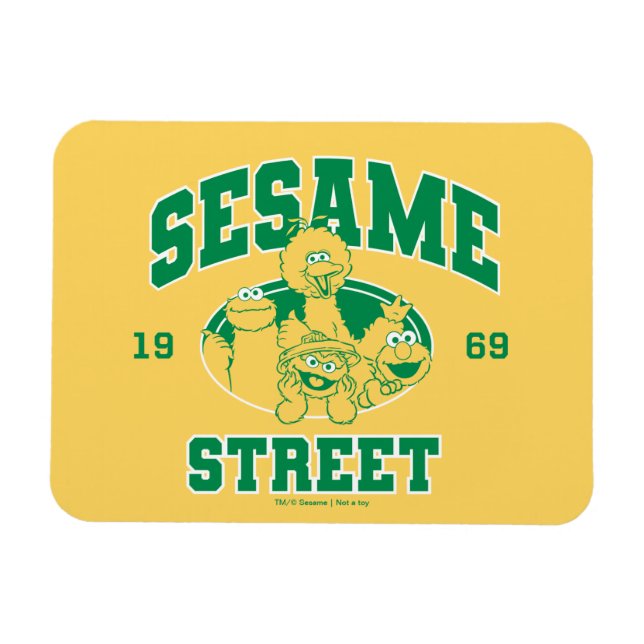 Sesame Street | Vintage 1969 Magnet (Horizontal)