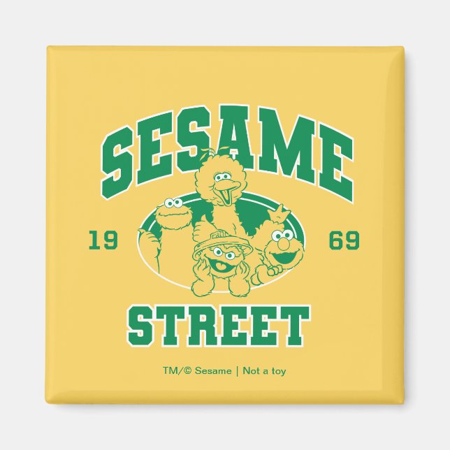 Sesame Street | Vintage 1969 Magnet (Front)