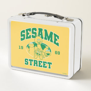 Sesame Street Vintage 1969 Metal Lunch Box