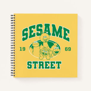 Sesame Street   Vintage 1969 Notebook