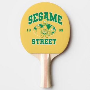 Sesame Street Vintage 1969 Ping Pong Paddle