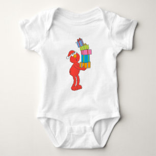 Sesame Street Vintage Elmo and Presents Baby Bodysuit