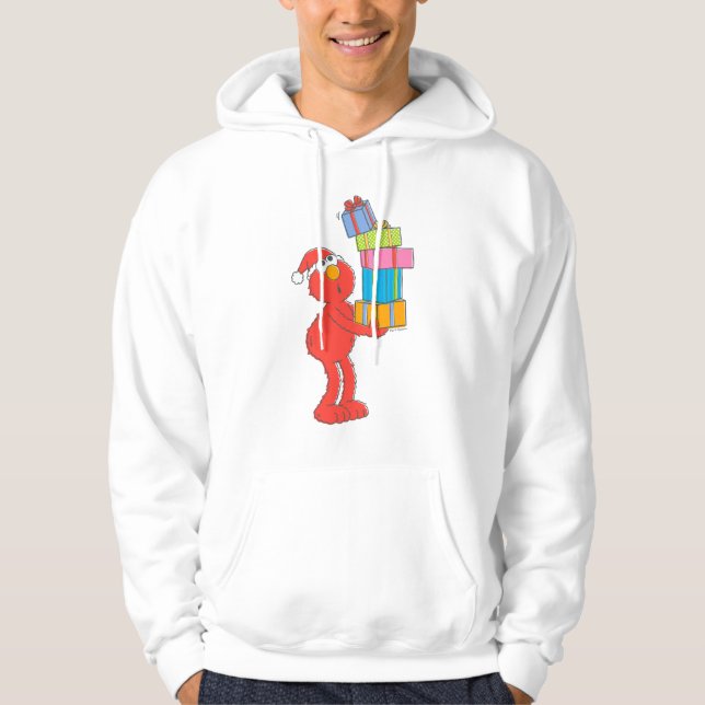 Sesame Street | Vintage Elmo and Presents Hoodie (Front)