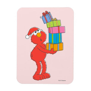 Sesame Street Vintage Elmo and Presents Magnet