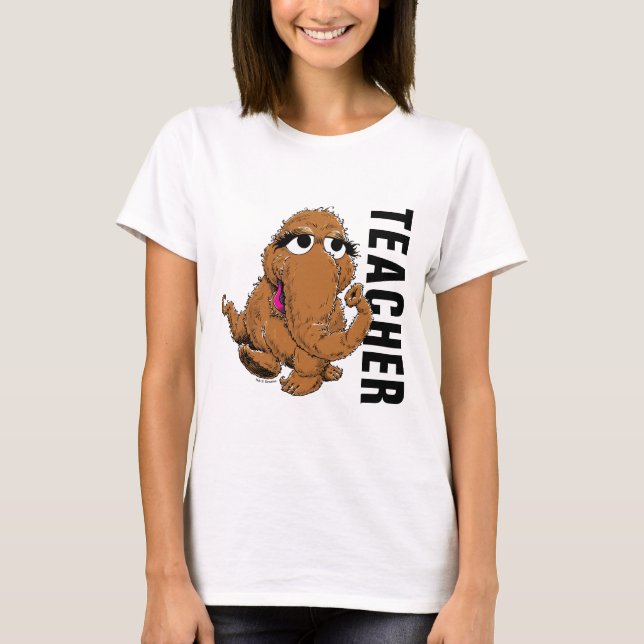 Sesame Street | Vintage Snuffy Teacher T-Shirt (Front)