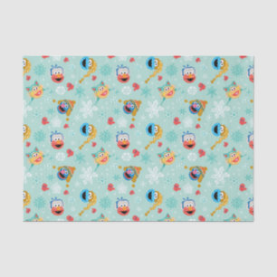 Sesame Street Winter Pattern Tissue Paper