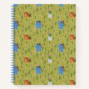 Sesame Street Woodland Friends Pattern Notebook