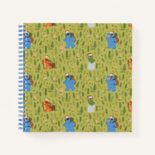 Sesame Street Woodland Friends Pattern Notebook