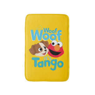 Sesame Street   Woof Woof It's Tango & Elmo Bath Mat