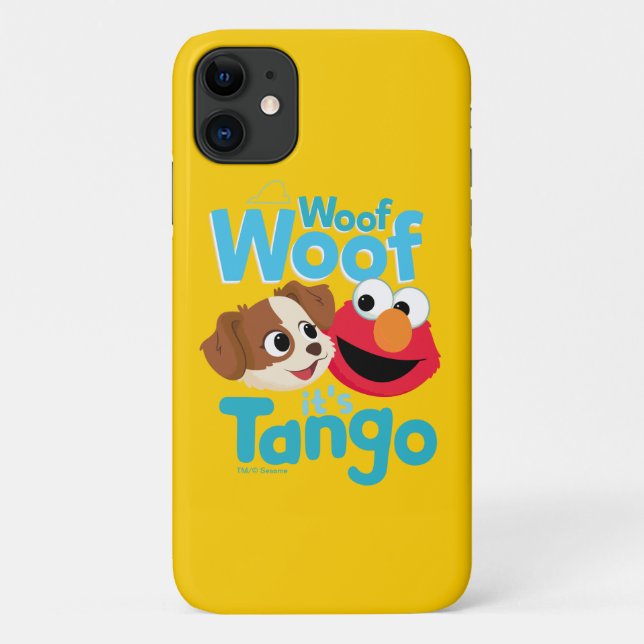 Sesame Street | Woof Woof It's Tango & Elmo Case-Mate iPhone Case (Back)