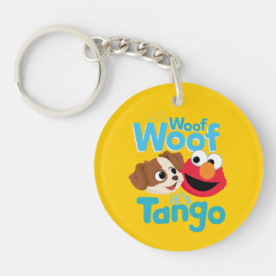 Sesame Street   Woof Woof It's Tango & Elmo Key Ring