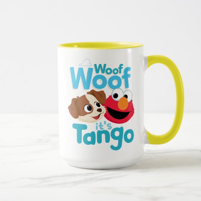 Sesame Street | Woof Woof It's Tango & Elmo Mug (Right)