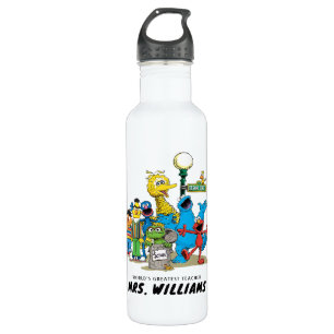 Sesame Street   World's Greatest Teacher 710 Ml Water Bottle