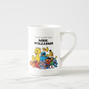Sesame Street World's Greatest Teacher Bone China Mug