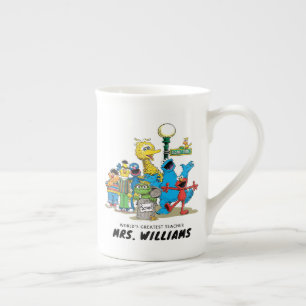 Sesame Street World's Greatest Teacher Bone China Mug