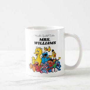 Sesame Street World's Greatest Teacher Coffee Mug