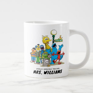 Sesame Street World's Greatest Teacher Large Coffee Mug