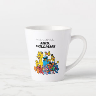 Sesame Street World's Greatest Teacher Latte Mug