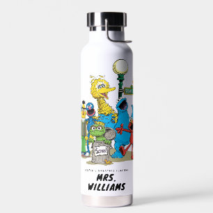 Sesame Street   World's Greatest Teacher Water Bottle