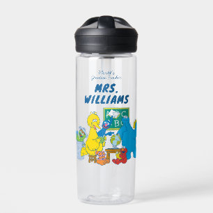 Sesame Street   World's Greatest Teacher Water Bottle