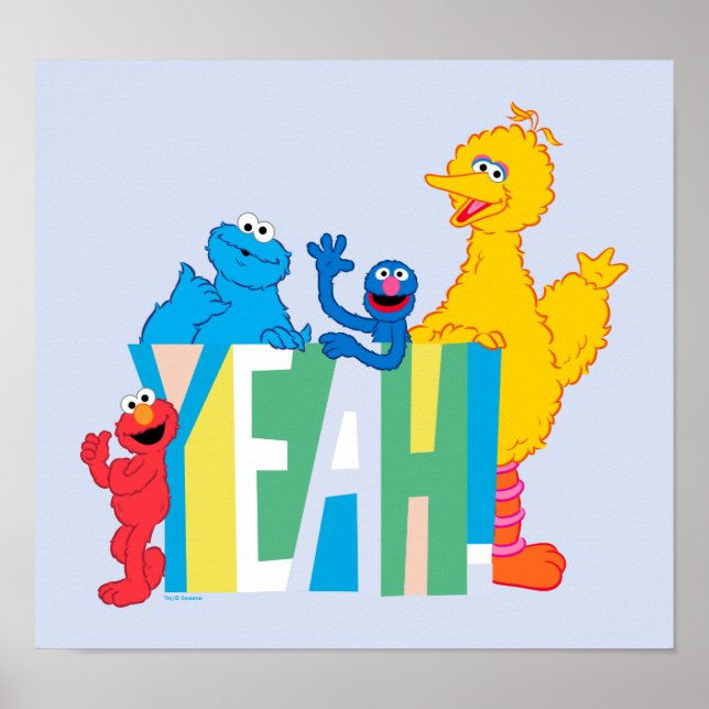 Sesame Street Yeah! Poster (Front)