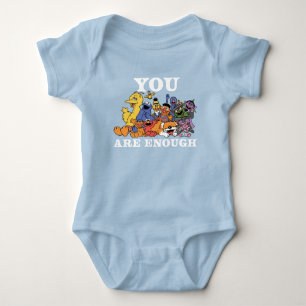 Sesame Street   You Are Enough Baby Bodysuit