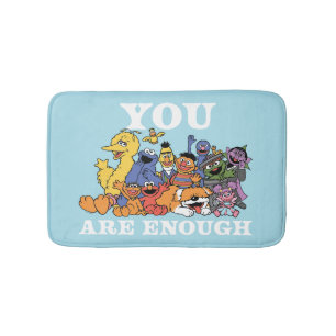 Sesame Street You Are Enough Bath Mat