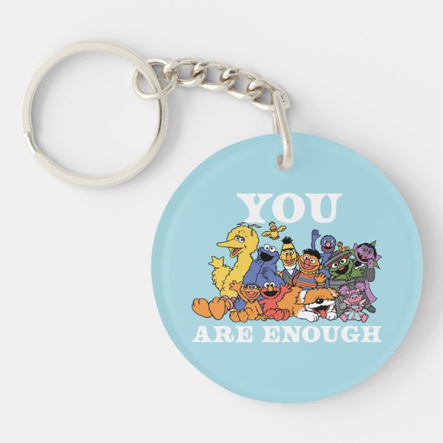 Sesame Street | You Are Enough Key Ring (Front)
