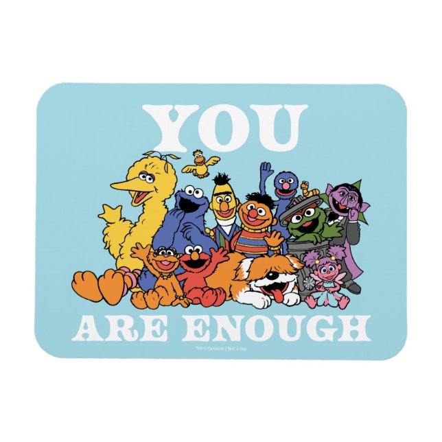 Sesame Street | You Are Enough Magnet (Horizontal)