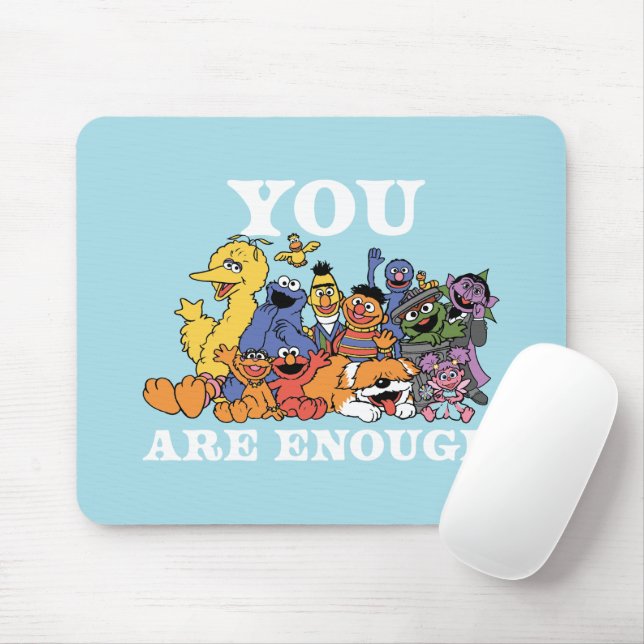 Sesame Street | You Are Enough Mouse Mat (With Mouse)