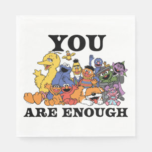 Sesame Street   You Are Enough Napkin