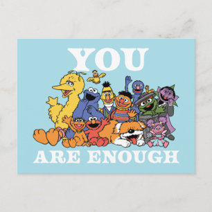Sesame Street You Are Enough Postcard