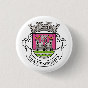 Sesimbra coat of arms - PORTUGAL 3 Cm Round Badge