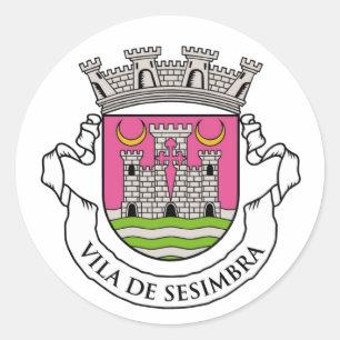 Sesimbra coat of arms - PORTUGAL Classic Round Sticker