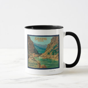 Sespe Orange LabelFillmore, CA Mug