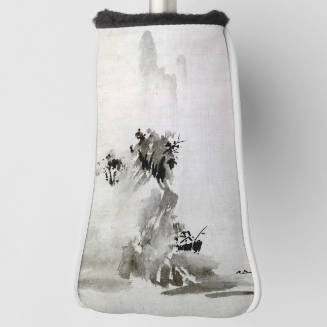 Sesshu Toyo Haboku-Sansui Landscape Poster Golf Head Cover (Rotate 90)