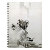 Sesshu Toyo Haboku-Sansui Landscape Poster