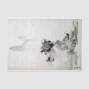Sesshu Toyo Haboku-Sansui Landscape Tissue Paper