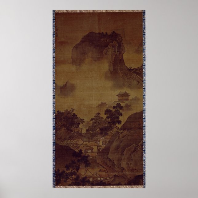 Sesshu Toyo Landscape of Four Seasons - Fall Poster (Front)