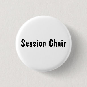 Session Chair 3 Cm Round Badge