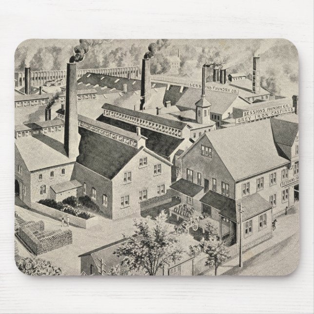 Sessions Foundry Co Mouse Mat (Front)