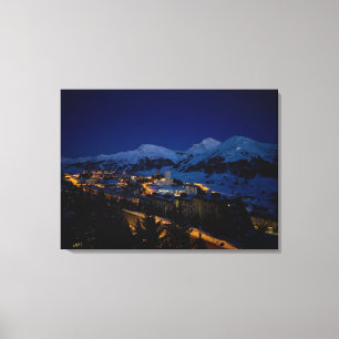 Sestriere - home of 2006 Winter Olympic ski Canvas Print