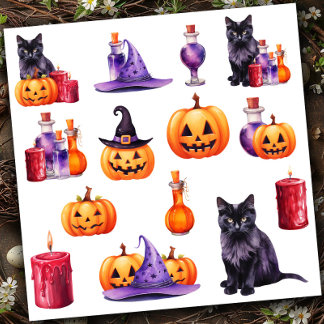 Set 2 Halloween Colourful