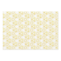 set 3 gift wrapping paper, Elegant and modern