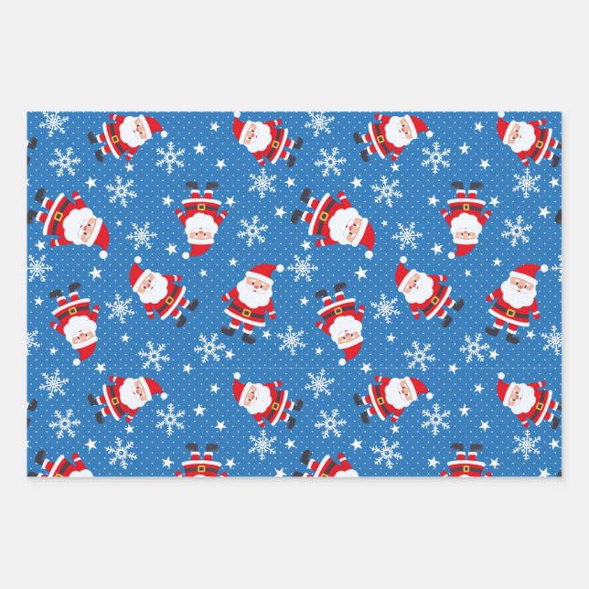 Set de hojas de papel de regalo wrapping paper sheet (Front)