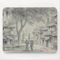 Set Design for Act II of the opera 'Lakme'