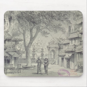 Set Design for Act II of the opera 'Lakme' Mouse Mat