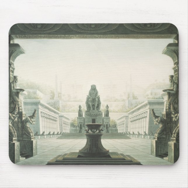 Set design for last scene of 'The Magic Flute' Mouse Mat (Front)